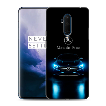 Силиконовый чехол на OnePlus 7T Pro с принтом Mercedes Мерседес