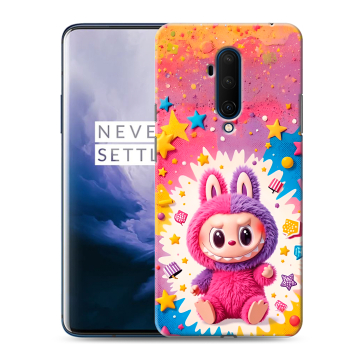 Силиконовый чехол на OnePlus 7T Pro с принтом Labubu Лабубу Силиконовый чехол на OnePlus 7T Pro с принтом Labubu Лабубу