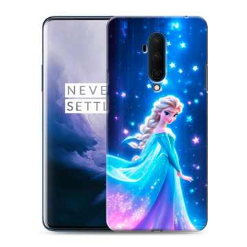 Силиконовый чехол на OnePlus 7T Pro с принтом Холодное сердце Frozen Силиконовый чехол на OnePlus 7T Pro с принтом Холодное сердце Frozen