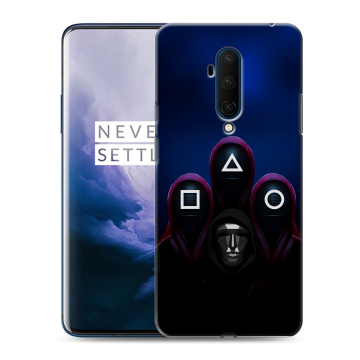 Силиконовый чехол на OnePlus 7T Pro с принтом Игра Кальмара