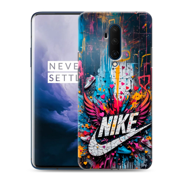 Силиконовый чехол на OnePlus 7T Pro с принтом Nike Найк Силиконовый чехол на OnePlus 7T Pro с принтом Nike Найк