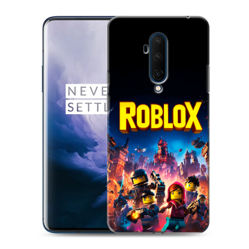 Силиконовый чехол на OnePlus 7T Pro с принтом Roblox Роблокс