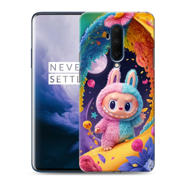 Силиконовый чехол на OnePlus 7T Pro с принтом Labubu Лабубу Силиконовый чехол на OnePlus 7T Pro с принтом Labubu Лабубу