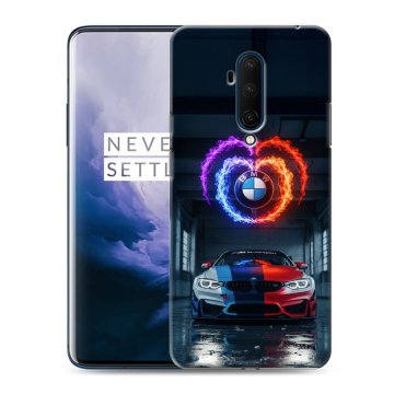 Силиконовый чехол на OnePlus 7T Pro с принтом BMW БМВ