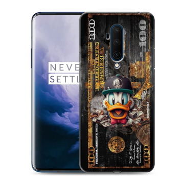 Силиконовый чехол на OnePlus 7T Pro с принтом Дональд Дак Доллар Силиконовый чехол на OnePlus 7T Pro с принтом Дональд Дак Доллар