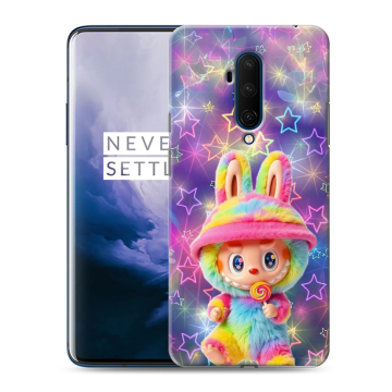 Силиконовый чехол на OnePlus 7T Pro с принтом Labubu Лабубу Силиконовый чехол на OnePlus 7T Pro с принтом Labubu Лабубу