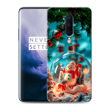 Силиконовый чехол на OnePlus 7T Pro с принтом Новый год