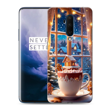 Силиконовый чехол на OnePlus 7T Pro с принтом Новый год