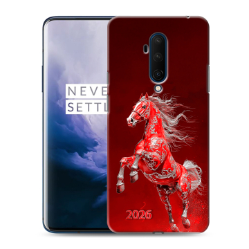 Силиконовый чехол на OnePlus 7T Pro с принтом Новый год