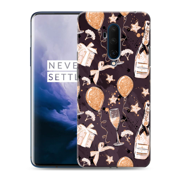 Силиконовый чехол на OnePlus 7T Pro с принтом Новый год