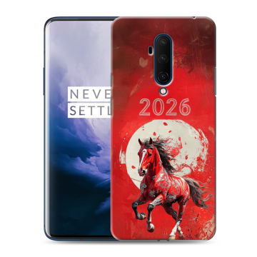 Силиконовый чехол на OnePlus 7T Pro с принтом Новый год
