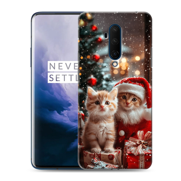 Силиконовый чехол на OnePlus 7T Pro с принтом Новый год