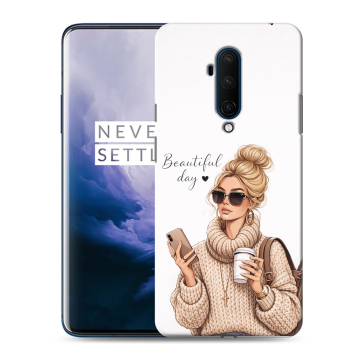 Силиконовый чехол на OnePlus 7T Pro с принтом женский Силиконовый чехол на OnePlus 7T Pro с принтом женский