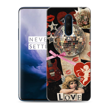 Силиконовый чехол на OnePlus 7T Pro с принтом для девочек