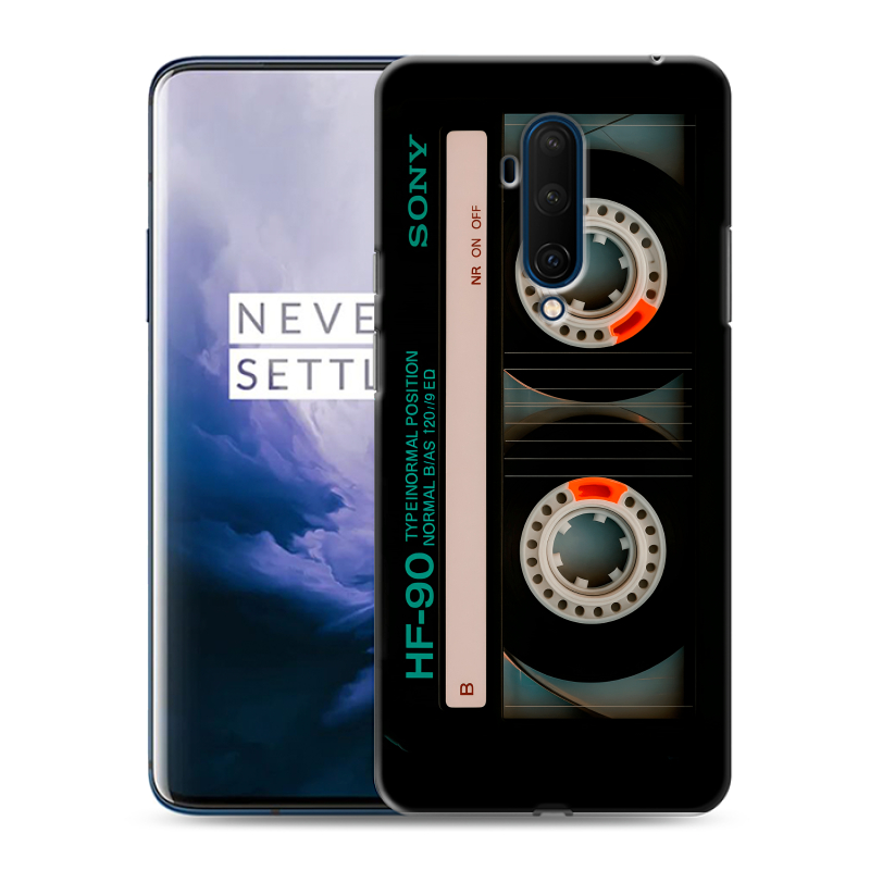 Пластиковый чехол на OnePlus 7T Pro с принтом Кассета Пластиковый чехол на OnePlus 7T Pro с принтом Кассета