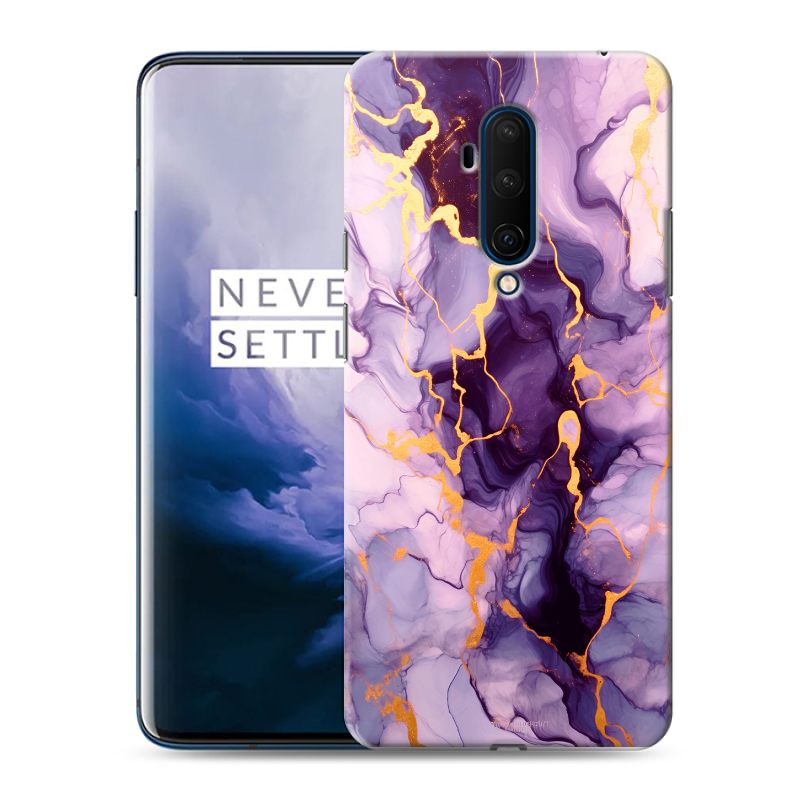 Пластиковый чехол на OnePlus 7T Pro с принтом Мрамор Пластиковый чехол на OnePlus 7T Pro с принтом Мрамор