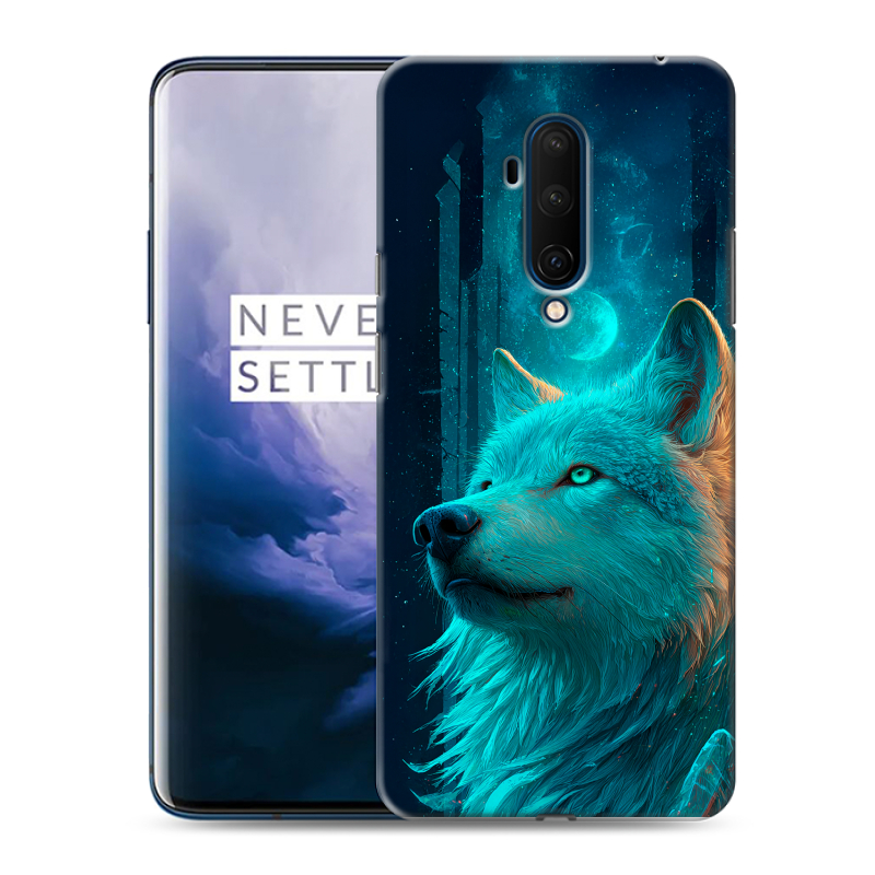 Пластиковый чехол на OnePlus 7T Pro с принтом бабочки саккура Пластиковый чехол на OnePlus 7T Pro с принтом бабочки саккура