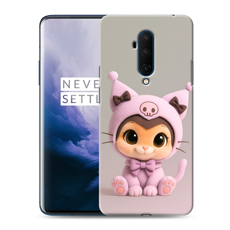 Пластиковый чехол на OnePlus 7T Pro с принтом Куроми Kuromi Пластиковый чехол на OnePlus 7T Pro с принтом Куроми Kuromi