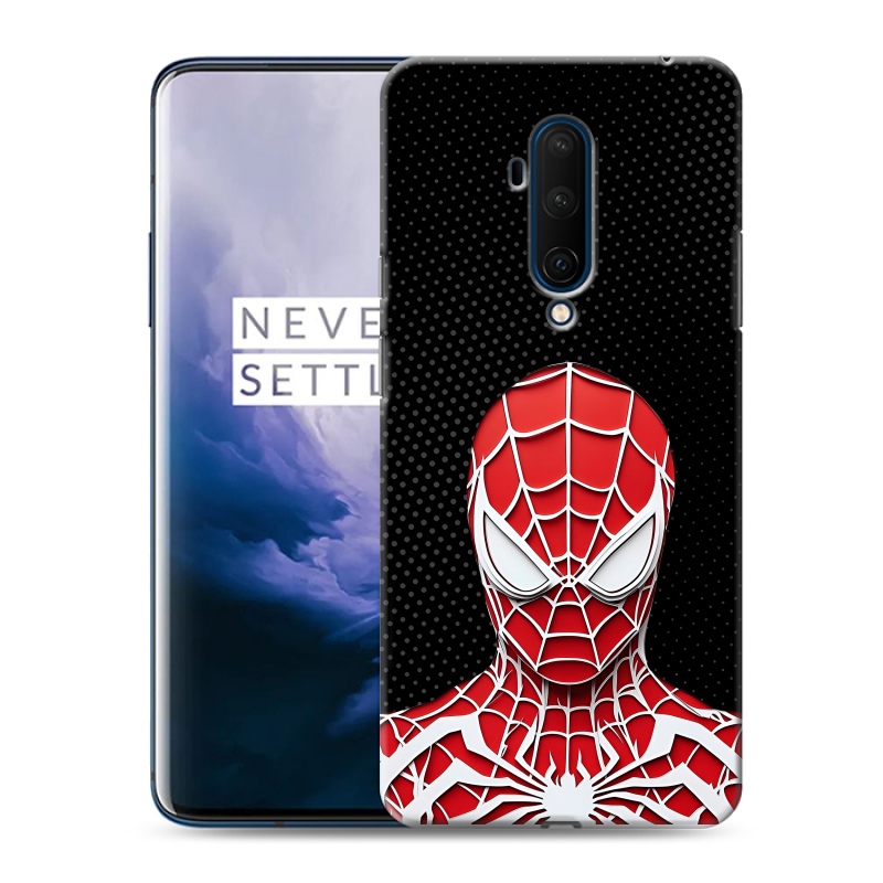 Пластиковый чехол на OnePlus 7T Pro с принтом человек паук spiderman Пластиковый чехол на OnePlus 7T Pro с принтом человек паук spiderman