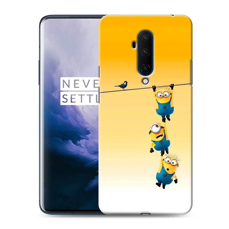 Пластиковый чехол на OnePlus 7T Pro с принтом Миньоны Пластиковый чехол на OnePlus 7T Pro с принтом Миньоны