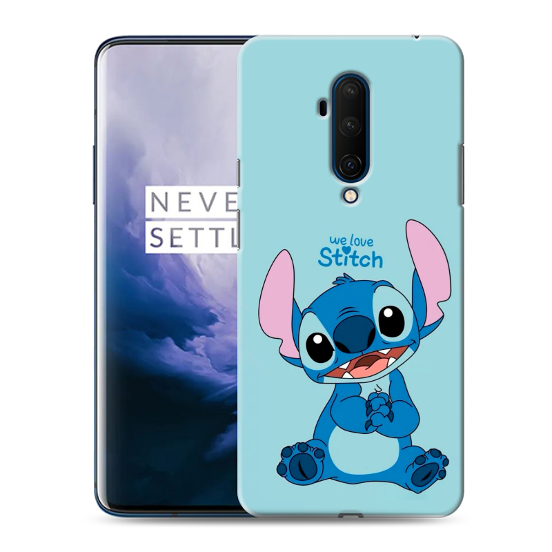 Силиконовый чехол на OnePlus 7T Pro с принтом Лило и Стич Силиконовый чехол на OnePlus 7T Pro с принтом Лило и Стич