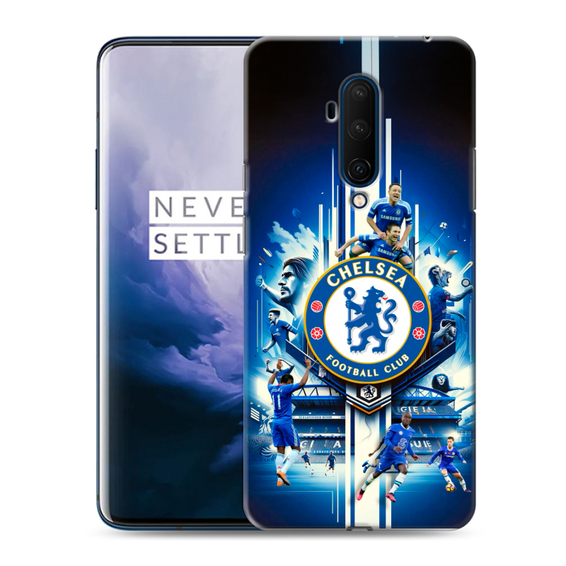 Силиконовый чехол на OnePlus 7T Pro с принтом Chelsea Челси Силиконовый чехол на OnePlus 7T Pro с принтом Chelsea Челси