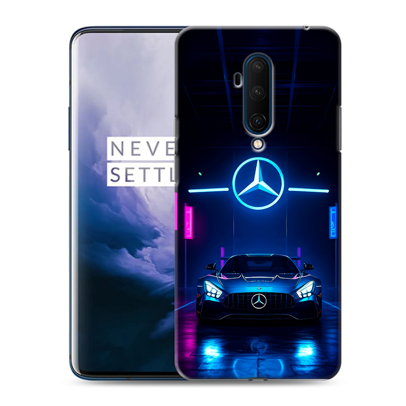 Пластиковый чехол на OnePlus 7T Pro с принтом Mercedes Мерседес Пластиковый чехол на OnePlus 7T Pro с принтом Mercedes Мерседес