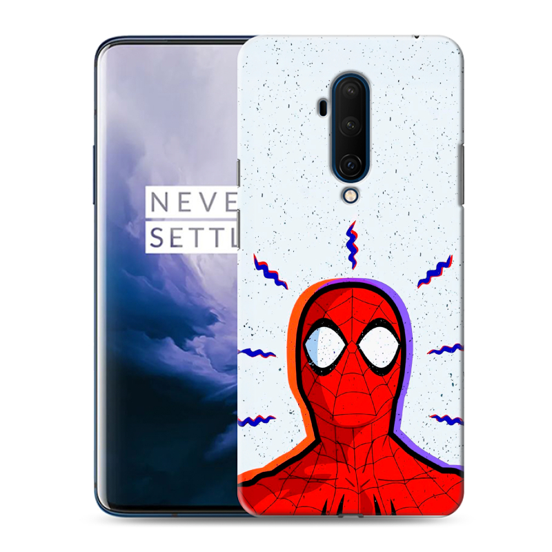 Силиконовый чехол на OnePlus 7T Pro с принтом Spiderman Человек паук Силиконовый чехол на OnePlus 7T Pro с принтом Spiderman Человек паук