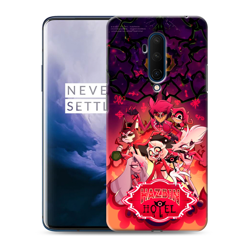 Пластиковый чехол на OnePlus 7T Pro с принтом Hazbin Hotel Отель Хазбин Пластиковый чехол на OnePlus 7T Pro с принтом Hazbin Hotel Отель Хазбин