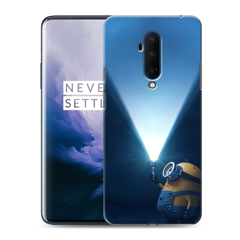 Силиконовый чехол на OnePlus 7T Pro с принтом Миньоны Силиконовый чехол на OnePlus 7T Pro с принтом Миньоны