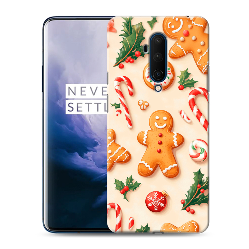 Силиконовый чехол на OnePlus 7T Pro с принтом Новый год Силиконовый чехол на OnePlus 7T Pro с принтом Новый год