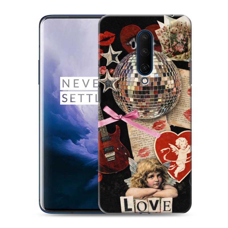 Силиконовый чехол на OnePlus 7T Pro с принтом для девочек Силиконовый чехол на OnePlus 7T Pro с принтом для девочек