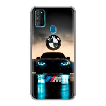 Силиконовый чехол на Samsung Galaxy M30s с принтом БМВ BMW Силиконовый чехол на Samsung Galaxy M30s с принтом БМВ BMW