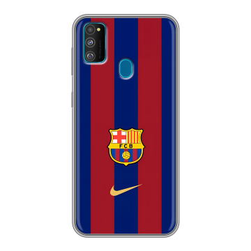 Силиконовый чехол на Samsung Galaxy M30s с принтом Барселона Barcelona Силиконовый чехол на Samsung Galaxy M30s с принтом Барселона Barcelona