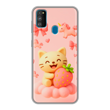 Силиконовый чехол на Samsung Galaxy M30s с принтом для девочек Силиконовый чехол на Samsung Galaxy M30s с принтом для девочек