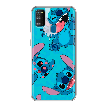 Силиконовый чехол на Samsung Galaxy M30s с принтом Лило и Стич Силиконовый чехол на Samsung Galaxy M30s с принтом Лило и Стич
