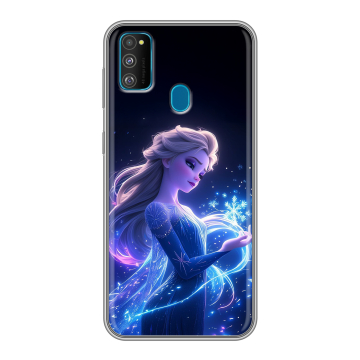 Силиконовый чехол на Samsung Galaxy M30s с принтом Холодное сердце Frozen Силиконовый чехол на Samsung Galaxy M30s с принтом Холодное сердце Frozen