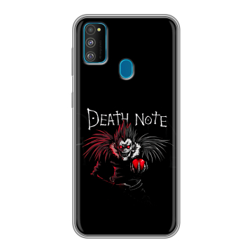 Силиконовый чехол на Samsung Galaxy M30s с принтом Death note Тетрадь смерти Силиконовый чехол на Samsung Galaxy M30s с принтом Death note Тетрадь смерти