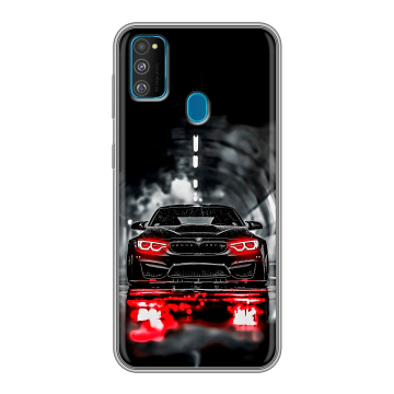 Силиконовый чехол на Samsung Galaxy M30s с принтом BMW БМВ Силиконовый чехол на Samsung Galaxy M30s с принтом BMW БМВ