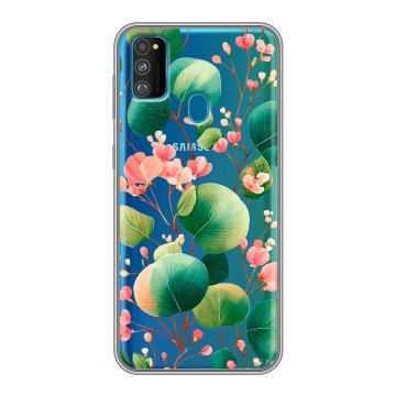 Силиконовый чехол на Samsung Galaxy M30s с принтом женский Силиконовый чехол на Samsung Galaxy M30s с принтом женский