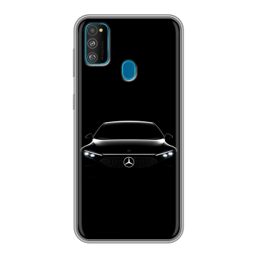 Силиконовый чехол на Samsung Galaxy M30s с принтом Mercedes Мерседес Силиконовый чехол на Samsung Galaxy M30s с принтом Mercedes Мерседес