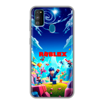 Силиконовый чехол на Samsung Galaxy M30s с принтом Roblox Роблокс Силиконовый чехол на Samsung Galaxy M30s с принтом Roblox Роблокс