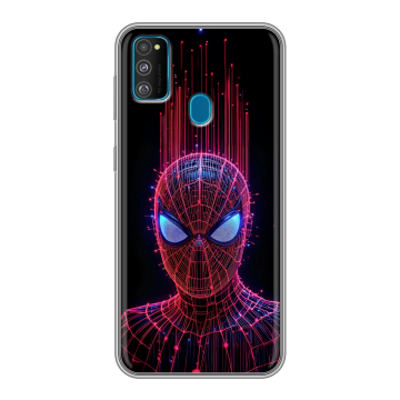 Силиконовый чехол на Samsung Galaxy M30s с принтом Spiderman Человек паук Силиконовый чехол на Samsung Galaxy M30s с принтом Spiderman Человек паук