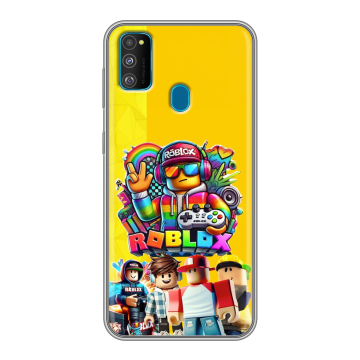 Силиконовый чехол на Samsung Galaxy M30s с принтом Roblox Роблокс Силиконовый чехол на Samsung Galaxy M30s с принтом Roblox Роблокс