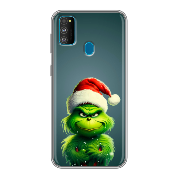 Силиконовый чехол на Samsung Galaxy M30s с принтом Новый год Силиконовый чехол на Samsung Galaxy M30s с принтом Новый год