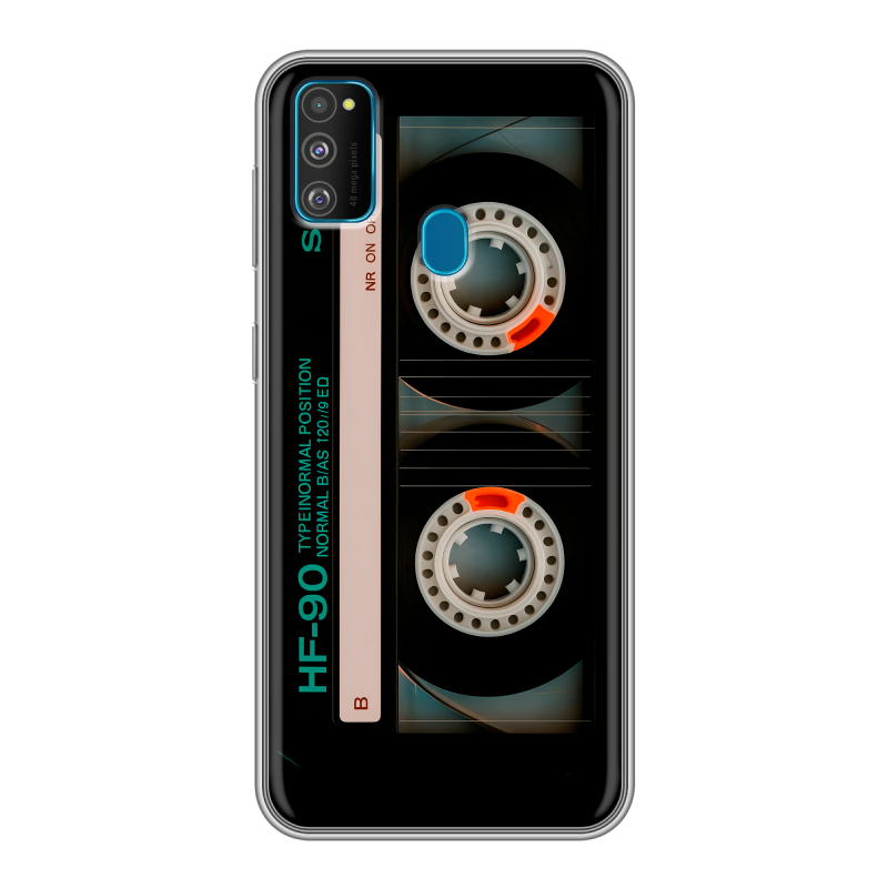 Силиконовый чехол на Samsung Galaxy M30s с принтом Кассета Силиконовый чехол на Samsung Galaxy M30s с принтом Кассета
