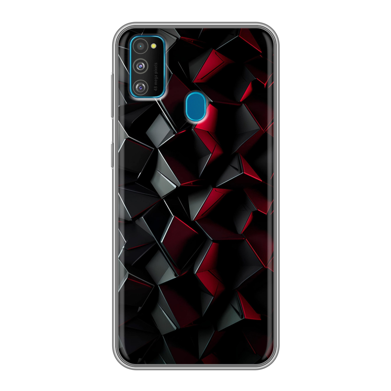 Силиконовый чехол на Samsung Galaxy M30s с принтом Абстракция Силиконовый чехол на Samsung Galaxy M30s с принтом Абстракция