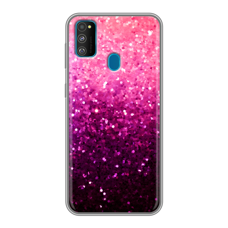 Силиконовый чехол на Samsung Galaxy M30s с принтом Блестки Силиконовый чехол на Samsung Galaxy M30s с принтом Блестки