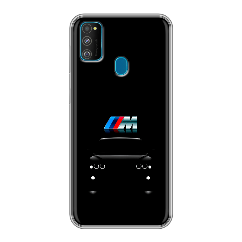Силиконовый чехол на Samsung Galaxy M30s с принтом БМВ BMW Силиконовый чехол на Samsung Galaxy M30s с принтом БМВ BMW