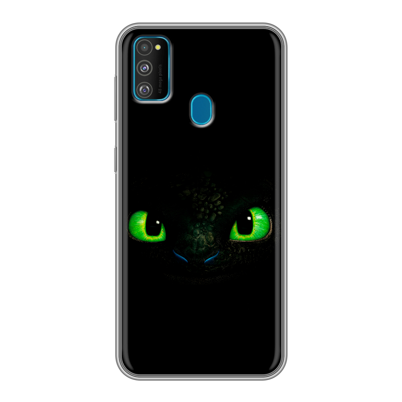 Силиконовый чехол на Samsung Galaxy M30s с принтом Как приручить дракона Силиконовый чехол на Samsung Galaxy M30s с принтом Как приручить дракона